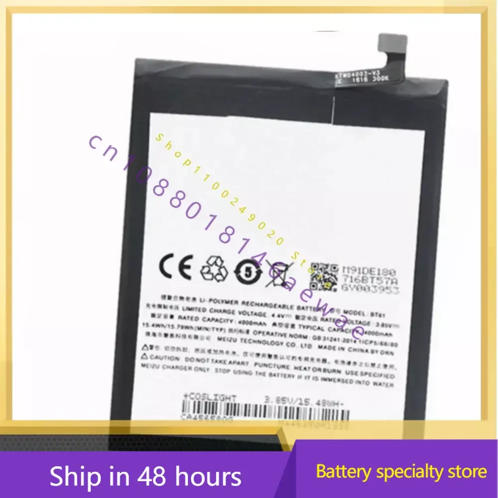 

Аккумулятор BT61 4000 мАч 3,85 В 15,7 Втч для Meizu M3 Note Pro M681H M681 аккумуляторы