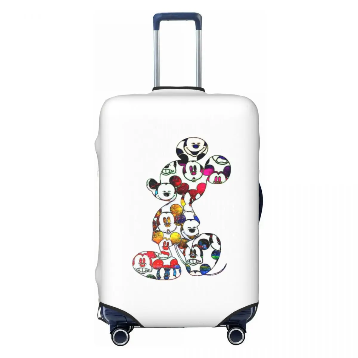 

Custom Mickey Mouse Anime Cartoon Luggage Cover Protector Cute Travel Suitcase Protective Cover for 18-32 Inch