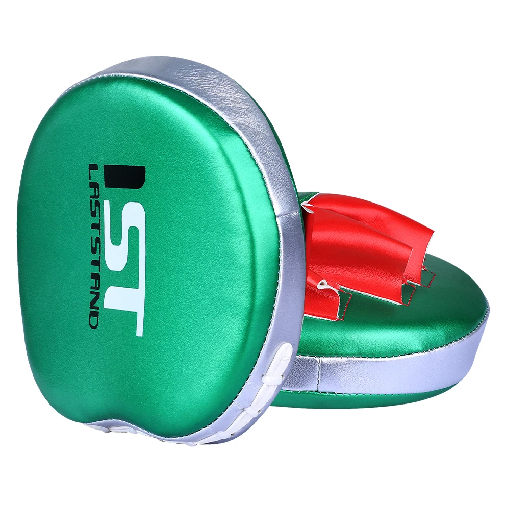 

Муай Тай прецизионная мишень для бокса, маленькая ручная мишень, тхэквондо, суперволокнистая кожа, боевая мишень для реакции саньды, тренерская мишень