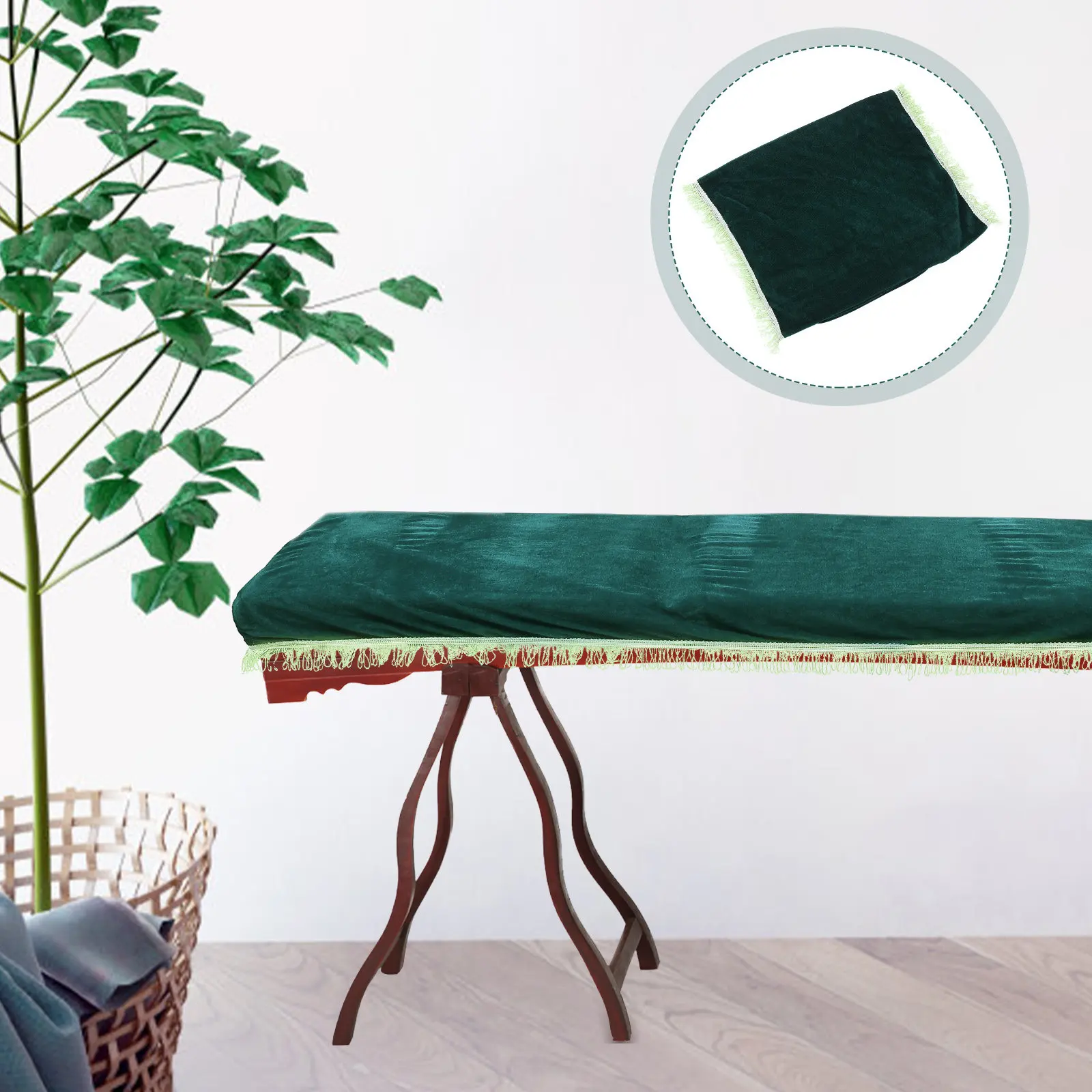 Creative Guzheng Cover Luxurious Luster Fabric Resistant to Dirt Elegant Artistic Design Dust-Proof Cover for Zither Instrument