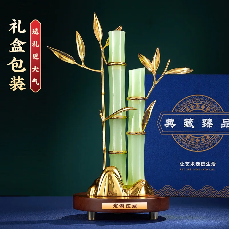 تتفع حلي الخيزران Ruyi الغنية بشكل ثابت، وتأثيث المنزل، وديكورات غرفة المعيشة