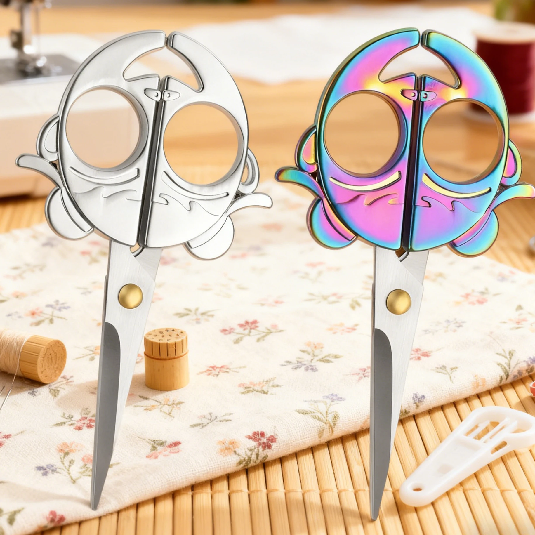 

1PC,Professional Sewing Scissors Vintage Embroidery Scissors Tailor Scissor Thread Scissor DIY Needlework Thread Sewing Tools