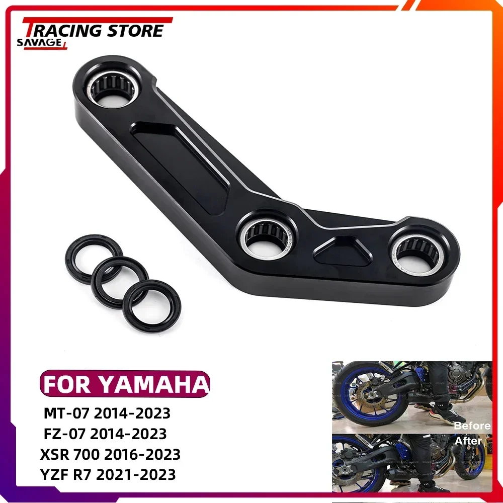 

Motorycle MT07 FZ07 XSR700 YZFR7 Rear Suspension Lowering Links For YAMAHA MT-07 FZ-07 XSR 700 YZF R7 Cushion Lever Connecting