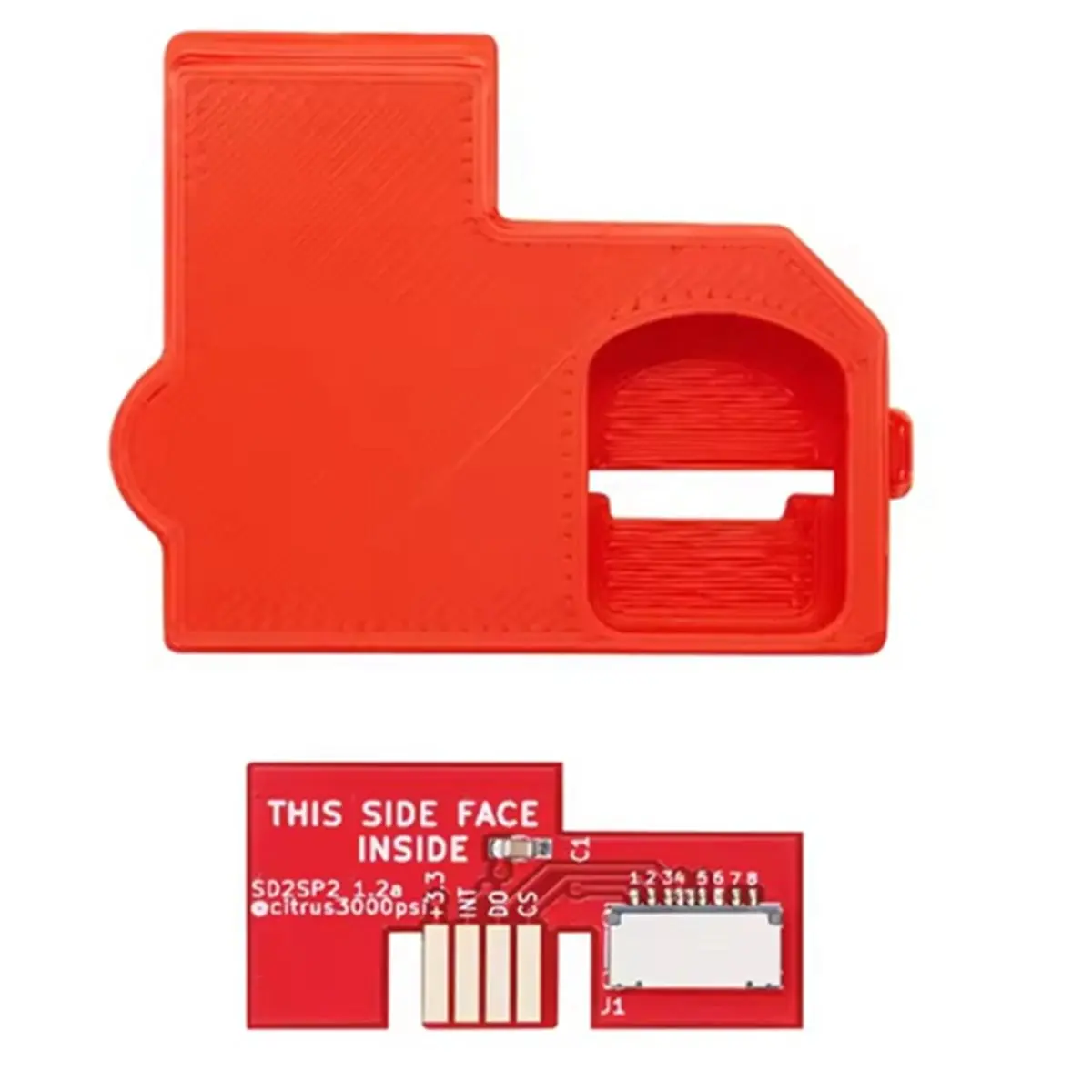 T269C Tools-3D Pinted SD2SP2 Cover Bracket for SD Load MicroSD Card Reader Adapter for Game Console