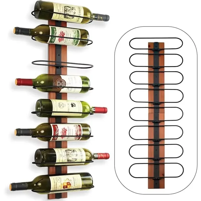 Low-cost home cabinet wall-mounted wine rack wine glass rack bar ceiling decorative rack