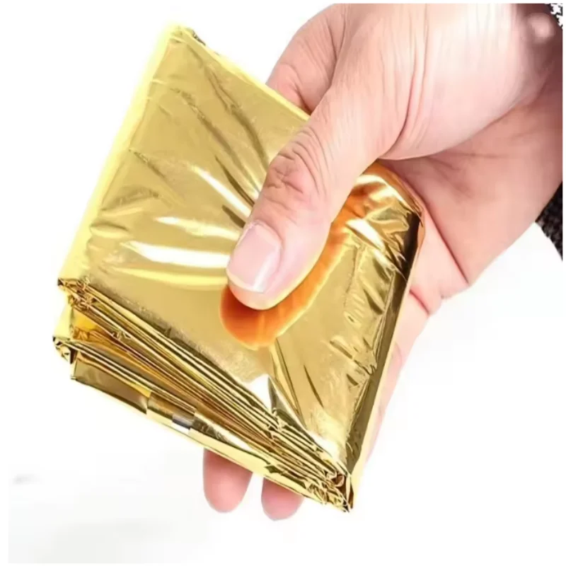 Przenośna, lekka, aluminiowa k – Survival Blanket Reflective recenzja i cena