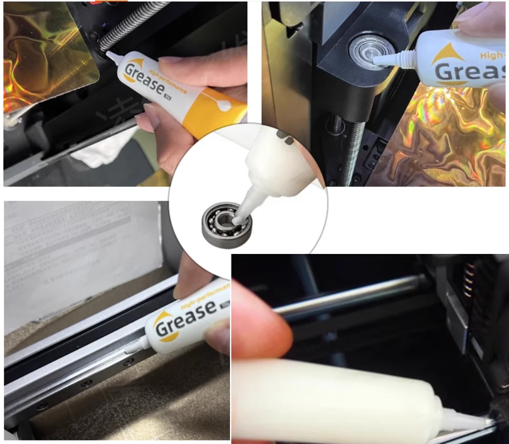 Easy to lubricate 3D printer gear grease reduces noise and has excellent lubrication effect, suitable for multiple models of pri