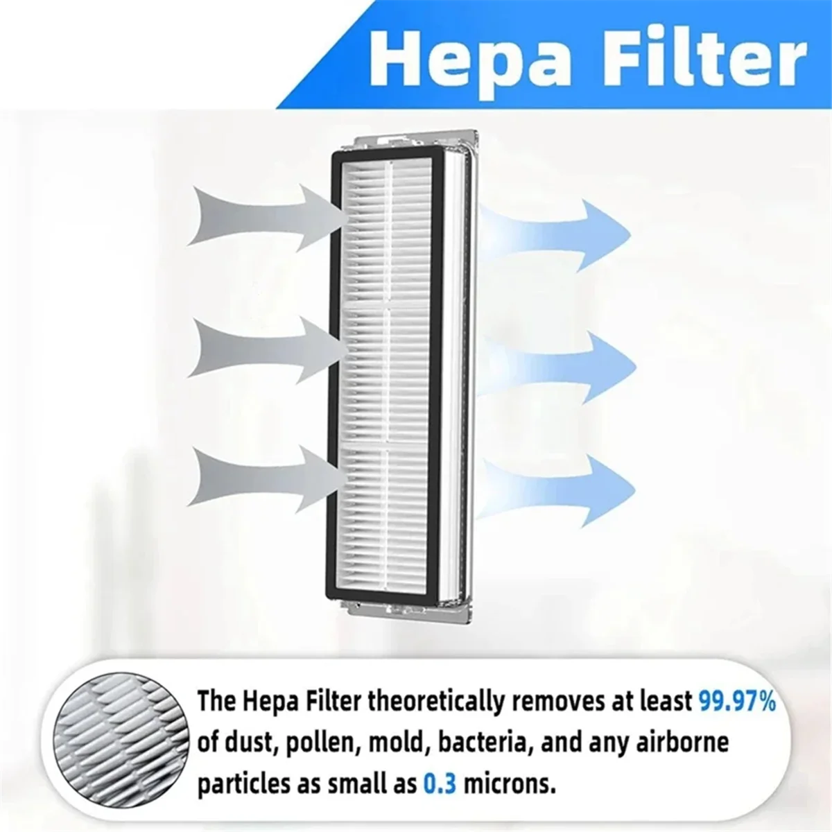 لـ Dreame Bot D10s Plus/D9 Plus قطع غيار المكنسة الكهربائية الروبوتية فرش جانبية رئيسية ممسحة ملابس مرشحات HEPA أكياس الغبار — A19G