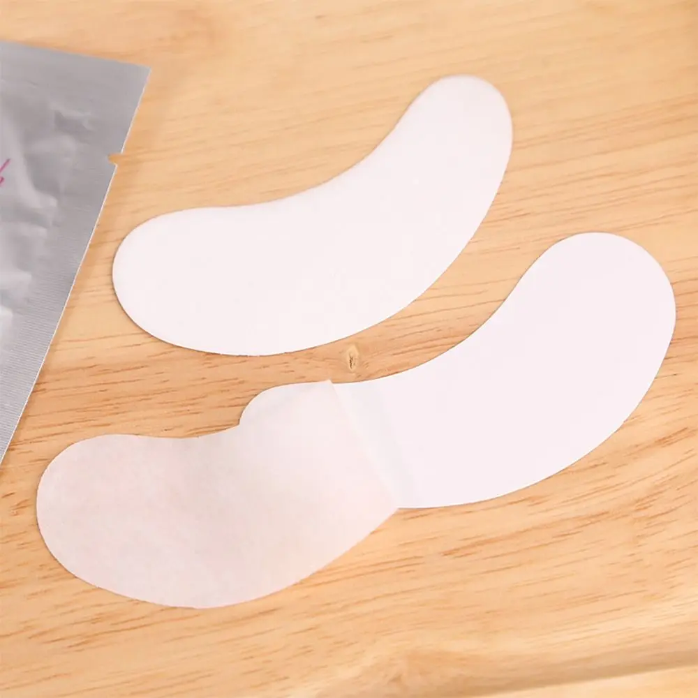 10 Stück hochwertige milde Formulierung Pfropfen Wimpern Augen papier Patches fusselfrei unter Augen gel Pads Wimpern verlängerung