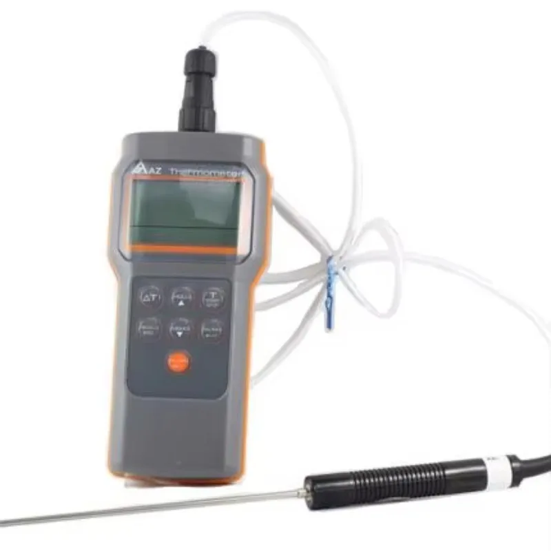 8821 AZ Pt100 RTD Thermometer with LCD Display IP67 Rating -100.00~300.00 (-148.00~572.00F) Temperature Instrument