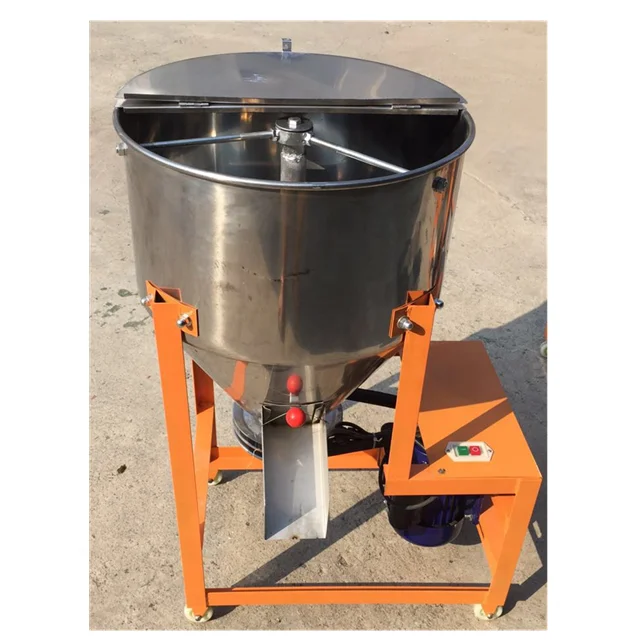 Manufacturer Price Vertical stainless steel feed mixer Seed coating machine