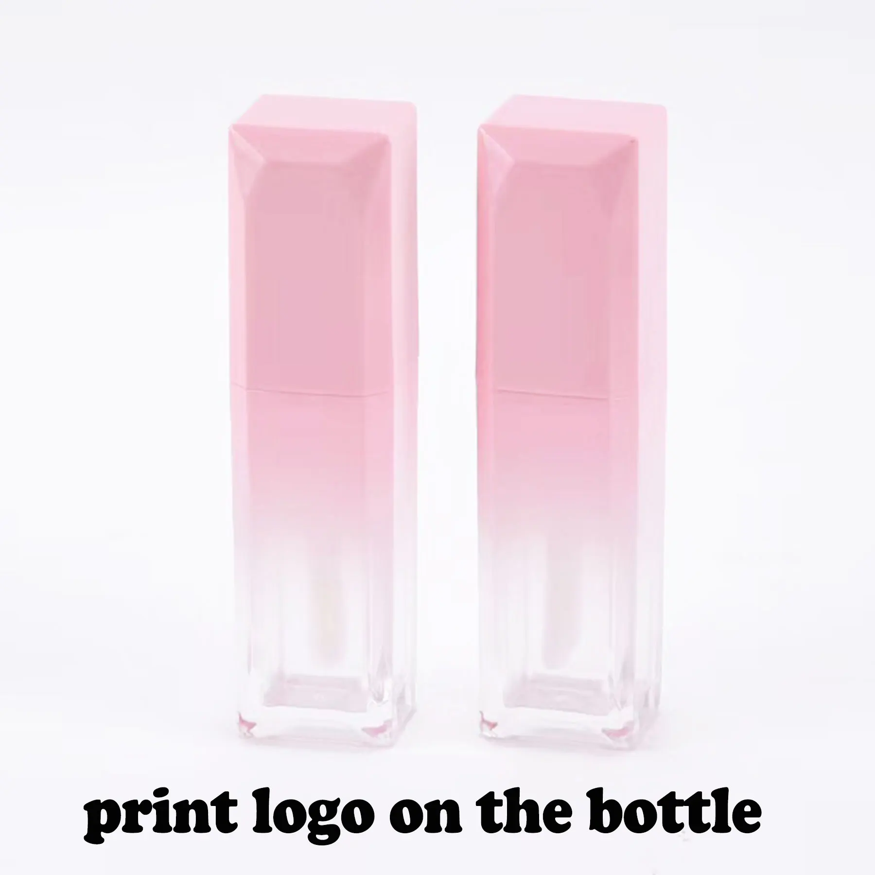 Großhandel Custom 5ML Lip Gloss Rohr Mit Ihrem Logo Groß Leere Kunststoff Nachfüllbar Flaschen Behälter