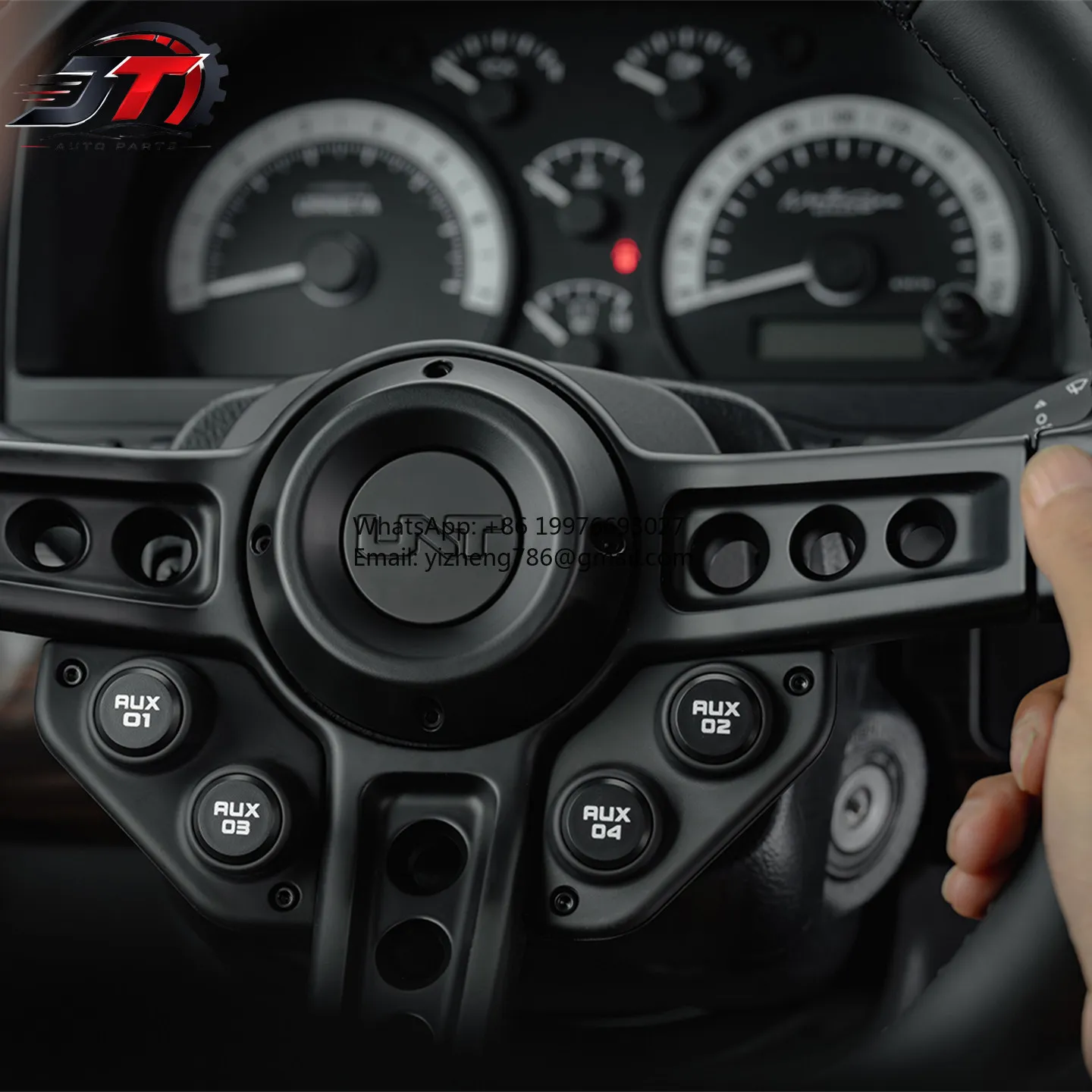 New style Urnieta Salado Steering Wheel Kit, Multifunction Steering Wheel With Expansion Switches For Suzuki Jimny JB74 & JC74 &