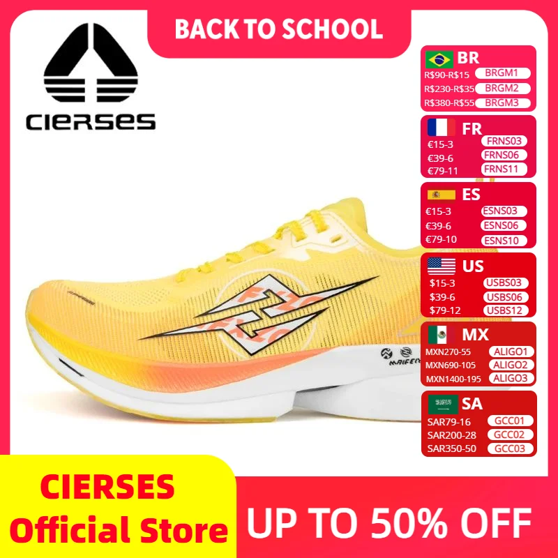CIERSES MFXZG Carbon Plate Marathon Running Racing Shoes Pro