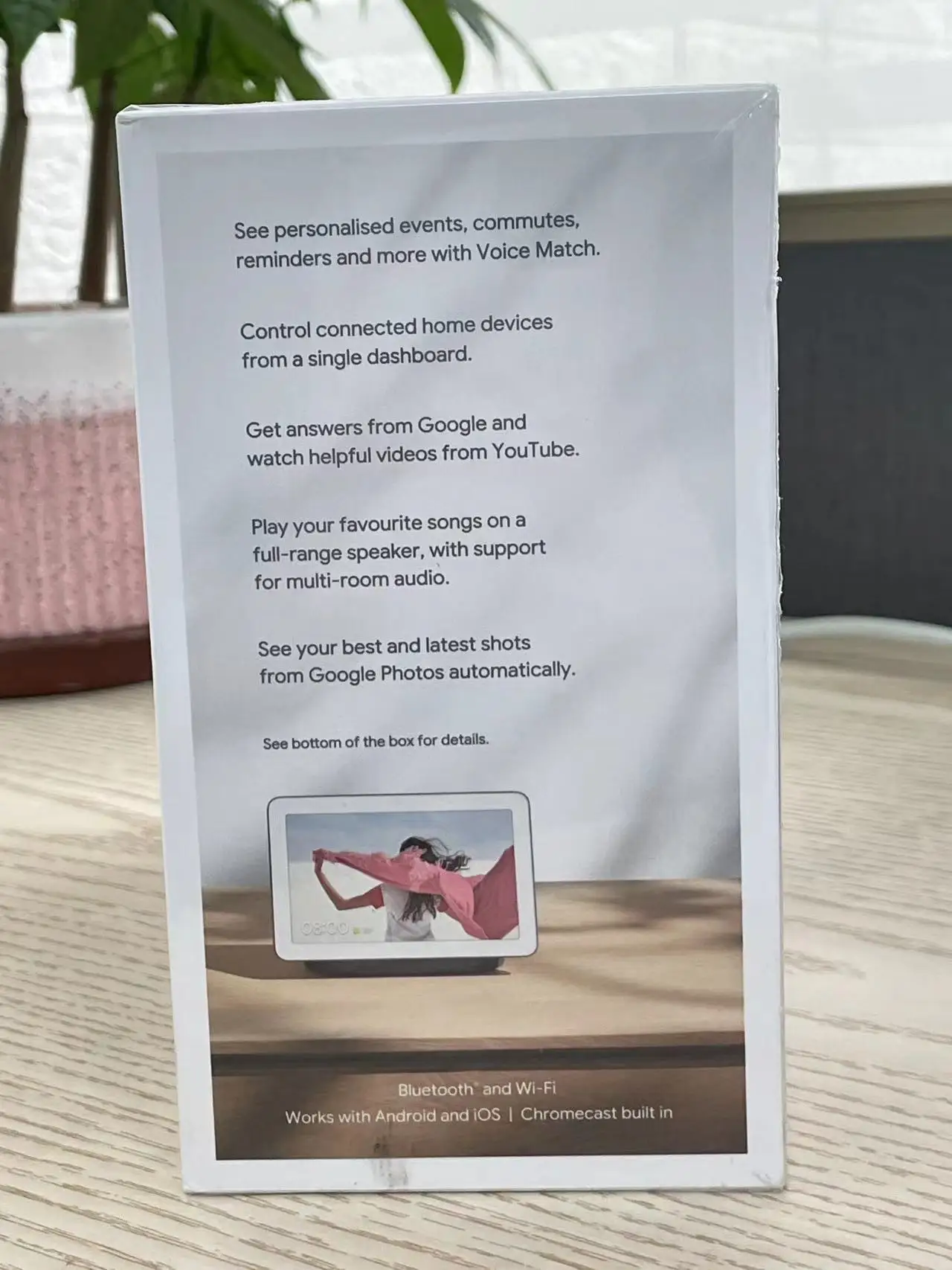 ZEARTSGoogle Nest Hub 2nd-gen smart speaker display home control Voice Enabled Smart Assistants（second hand 95%new without box ）