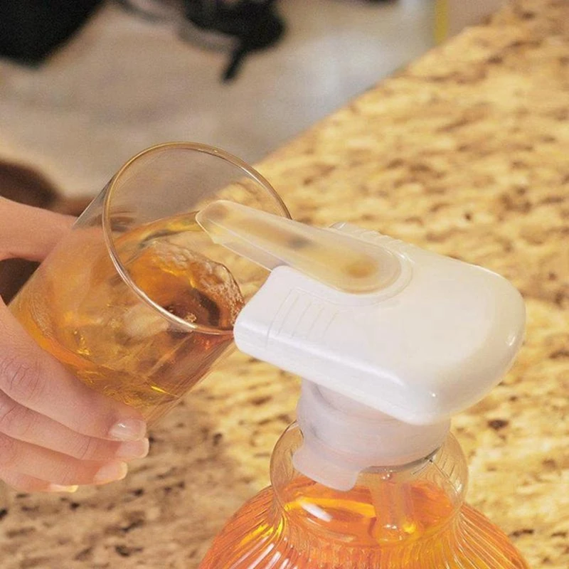 2 قطعة موزع المشروبات الكهربائية شرب موزع للثلاجة الحليب جالون مضخة موزع الاطفال شرب الحنفية موزع للمنزل B