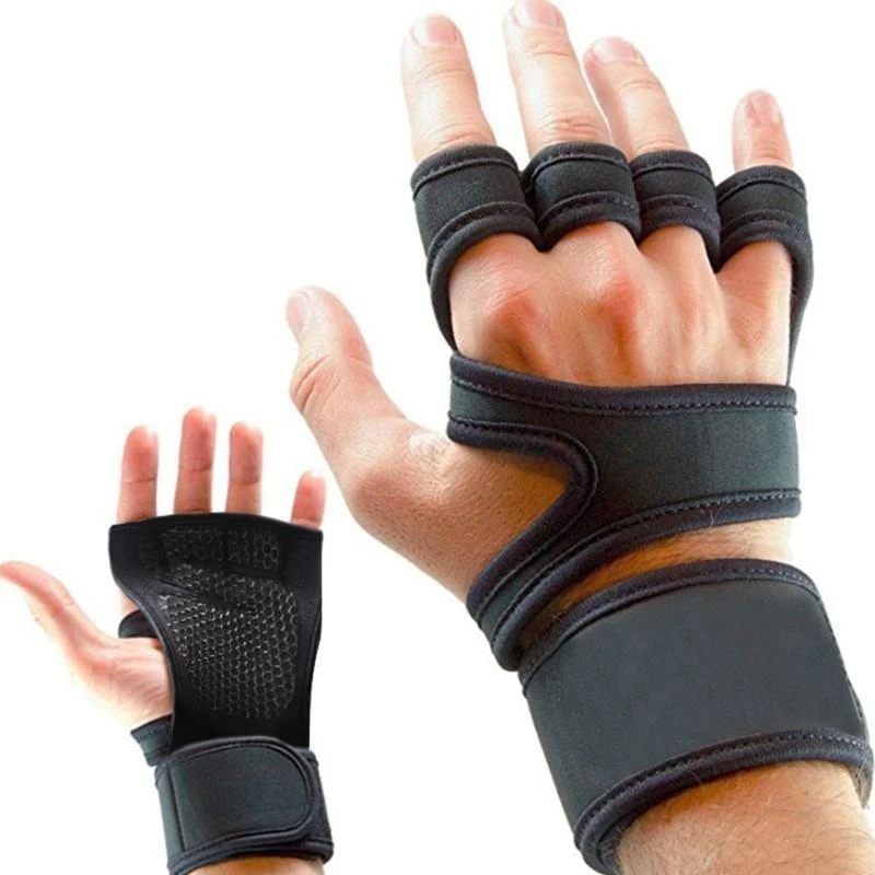 Gym Fitness Gloves Weight Lifting Gloves Women Men for Cross Training Workout Bodybuilding Gloves Half Finger Hand Prote