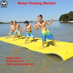 180~680cm Water Mattress XPE Foam Outdoor Floating Water Pad Summer Fun Large Water Blanket Tear-Resistant Float Mat Bed