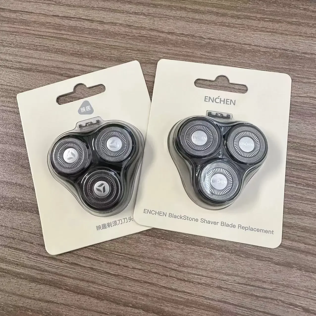 ENCHEN Blackstone ماكينة حلاقة كهربائية رئيس استبدال الحلاقة القاطع رؤساء ثلاثية الأبعاد تعويم كرية شفرة ل Enchen Blackstone 3