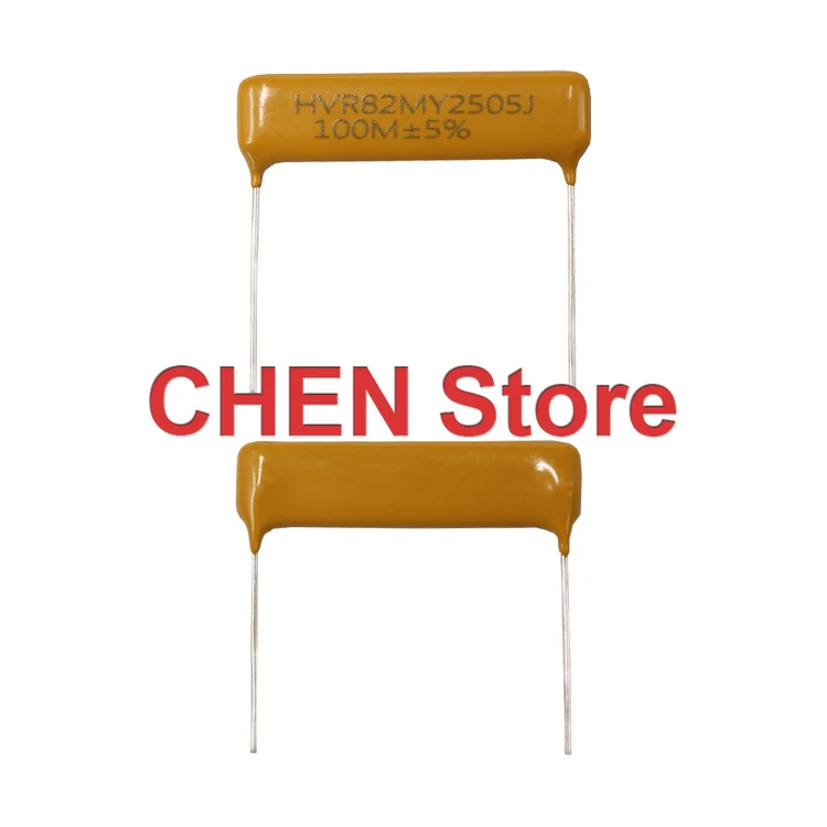 6PCS NEW HVR82MY2505 1M 100M 1G 1G 5M 10M 510M Chip High-Voltagev Resistor Thick film insensitivity High voltage resistor