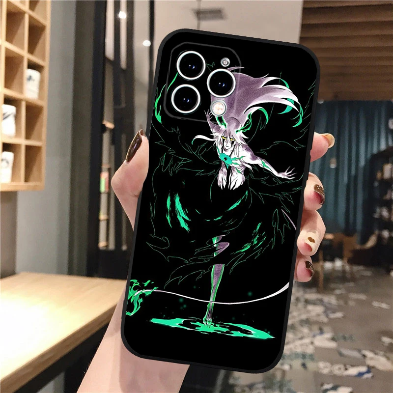 

Phone Case For iphone 17 Pro Max Air 16 15 14 13 Pro Max 15 16 Pro 15Plus Ichigo Kenpachi Zaraki Bleach Anime Shell