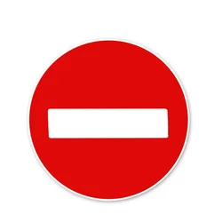 Pay Attention To Traffic Safety Warning Signs Car Sticker Auto Bumper Decoration Accessories Waterproof Vinyl Decal,12CM*12CM