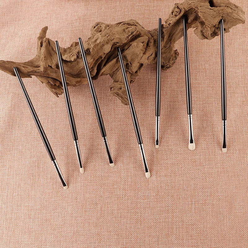 소형 말털 메이크업 브러쉬 세트 아이섀도우 디테일링 브러쉬 캐터필러 브러쉬 뷰티 헬스 메이크업 브러쉬 및 도구