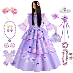 Isabella Charm Dress Girl Princess Dress Fantasy Party Kid Clothes Halloween Christmas Birthday Party Outfits