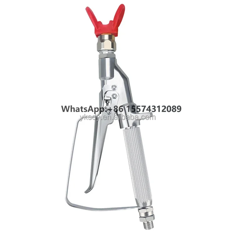 Professional High quality airless paint sprayer gun Spray Gun Steel Pump with Nozzle Guard for Efficient Paint Application