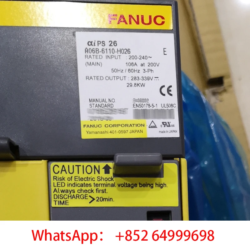 A06B-6110-H026 FANUC Servo Drive Amplifier Module  for CNC System Machine