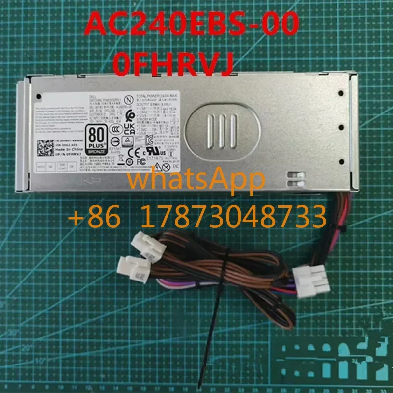 Original New Power Supply For DELL DELL 3020 3710 3910 3660 5980 1010 MT 8Pin+4Pin+4Pin 240W AC240EBS-00 0FHRVJ FHRVJ PCL008