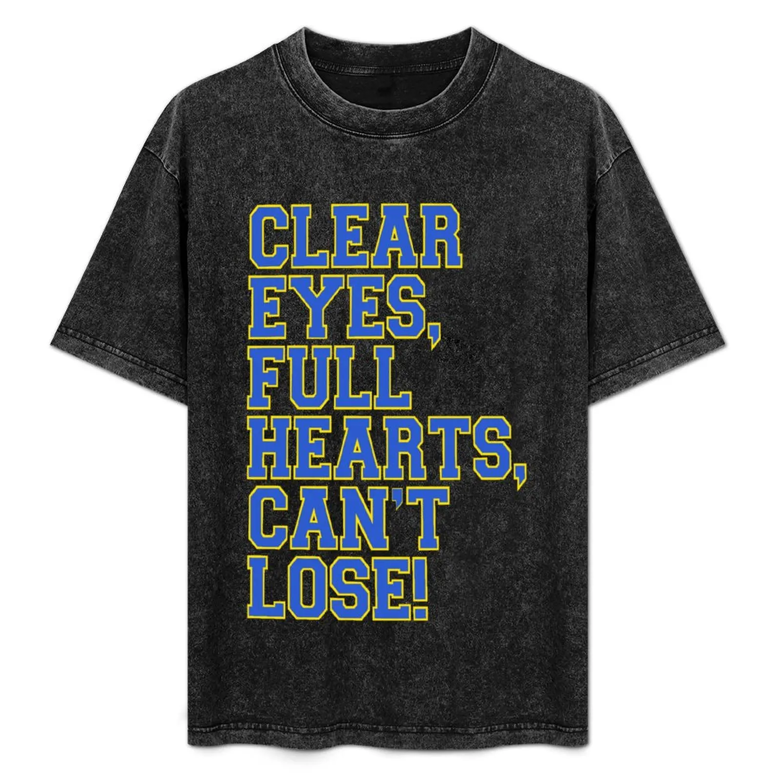 

Clear Eyes, full hearts, can't lose T-Shirt Gym Exercise Short Sleeve T-Shirt
