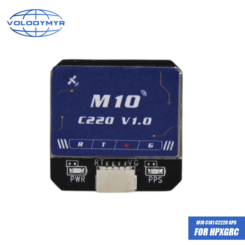 VOLODYMYR for HPXGRC M10 5883 GPS Module Built-in Compass Ceramic Antenna Onboard LED High Precision FPV Drone RC Aircraft Parts