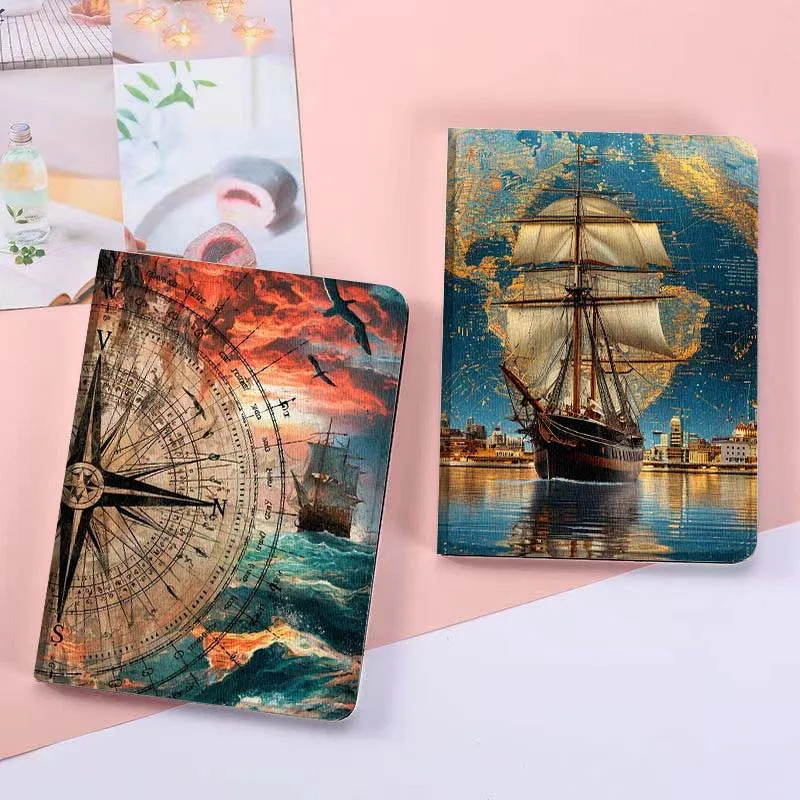 

Pointer Ship Creative Pattern Tablet Case For Lenovo Xiaoxin Pad Pro GT plus 8.8 11 10.6 Y700 Y900 Go 8.8 Tab K11 10 P11