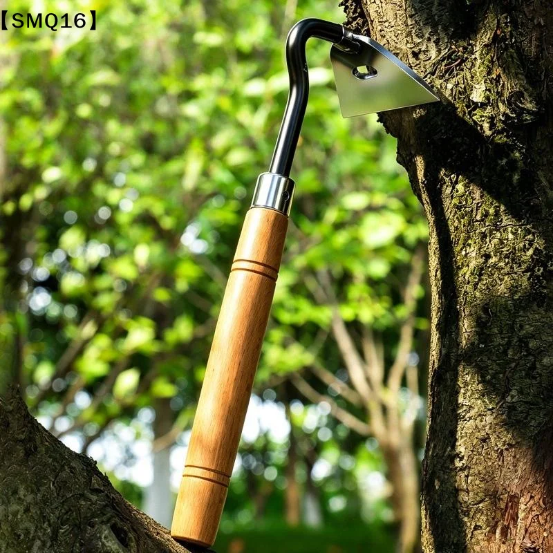 1Pcs Weeding Tool Manganese Steel Tree Bark Scraping Small Hoe Sharp Multifunctional Household Express Small Hoe【SMQ】