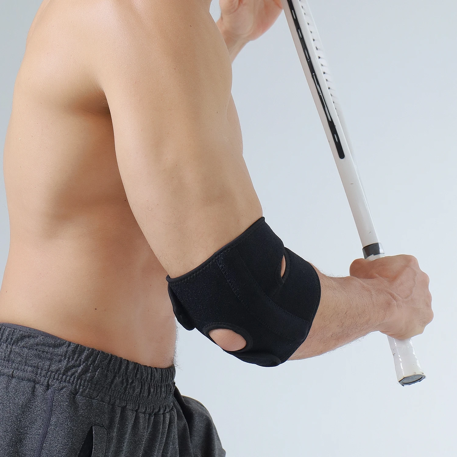 دعامة مفصل الكوع القابلة للتعد - مراجعة Tennis Elbow Brace وسعره