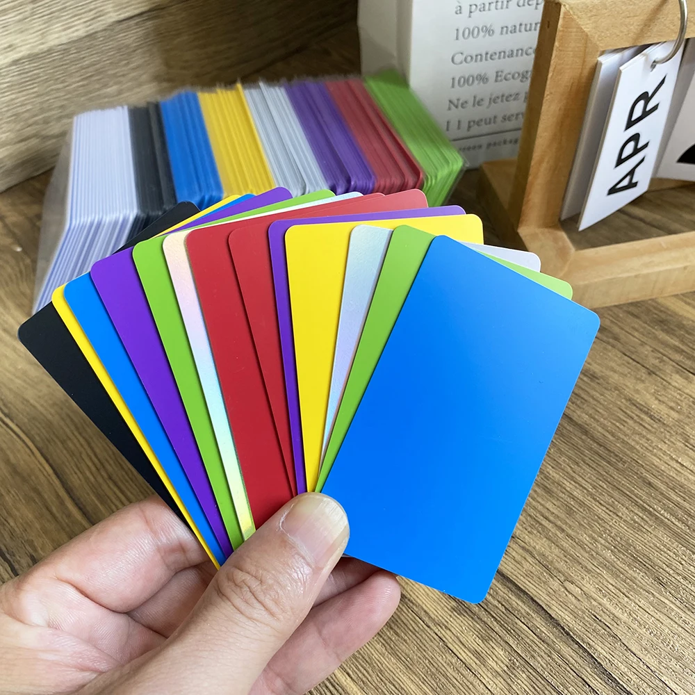 20pcs NFC Cards Rewritable NFC Tags NTAG 215 PVC Cards Blank Easy Programmable NFC Business Card 504 Bytes Memory