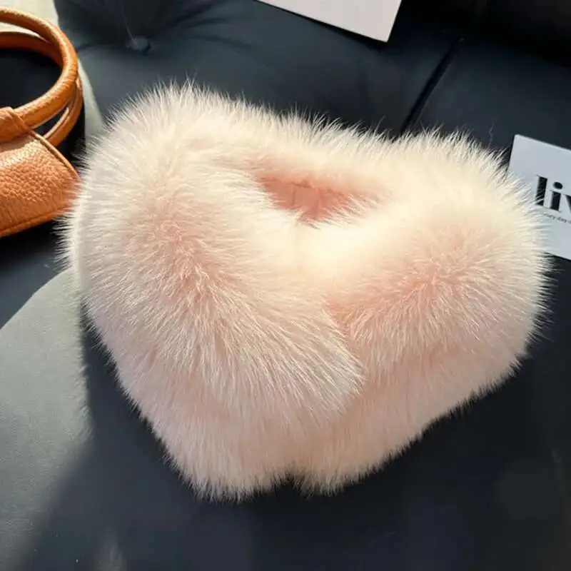 Natural Fox Fur Scarf Thickened Real Fur Collar Fur Neck Warmer Fur Scarves Luxury Furry Scarf Women's Coat Decoration Trim