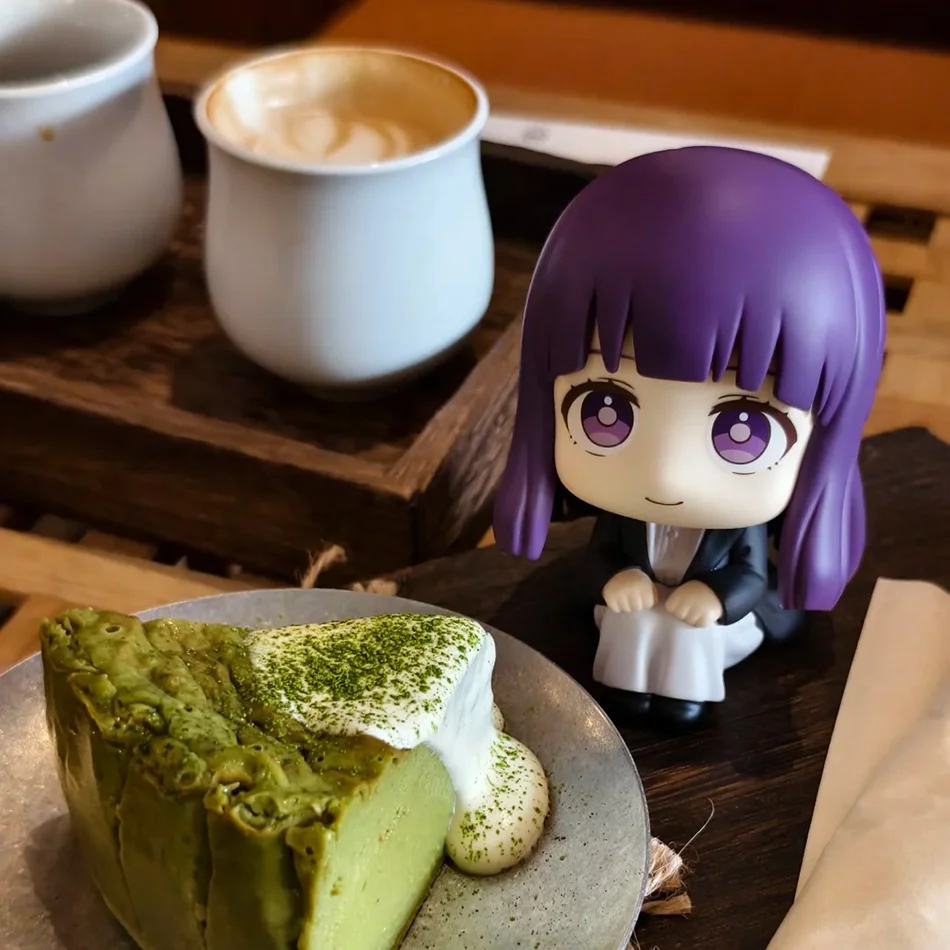 10CM Look Up Sousou no Frieren Frieren Luminasta Mädchen Spielzeug Anime Figuren PVC Action Figure Spielzeug Spiel Sammeln Modell Puppe