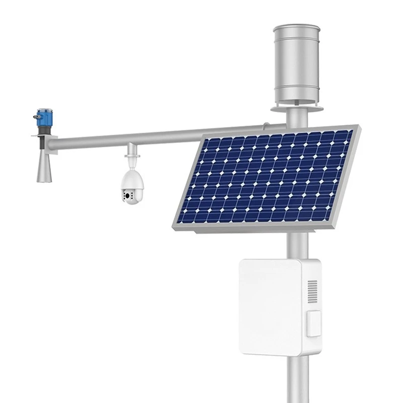 Water level monitoring system Rainfall flow rate Water level meter Water conservancy monitoring telemetry station