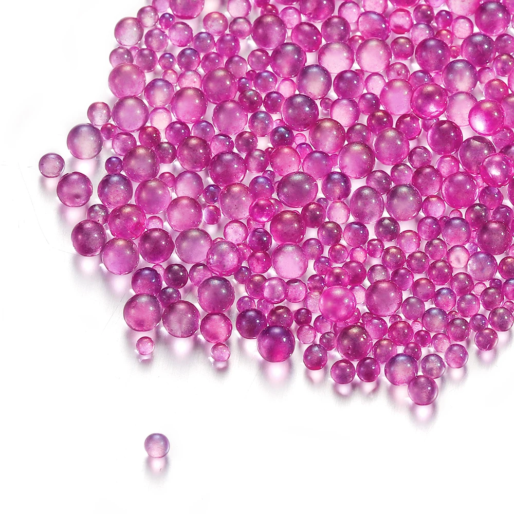 다채로운 물방울 구슬 믹스, 카와이 UV 수지 필링 모듬, DIY 에폭시 공예품, 미술 용품, 100g/로트