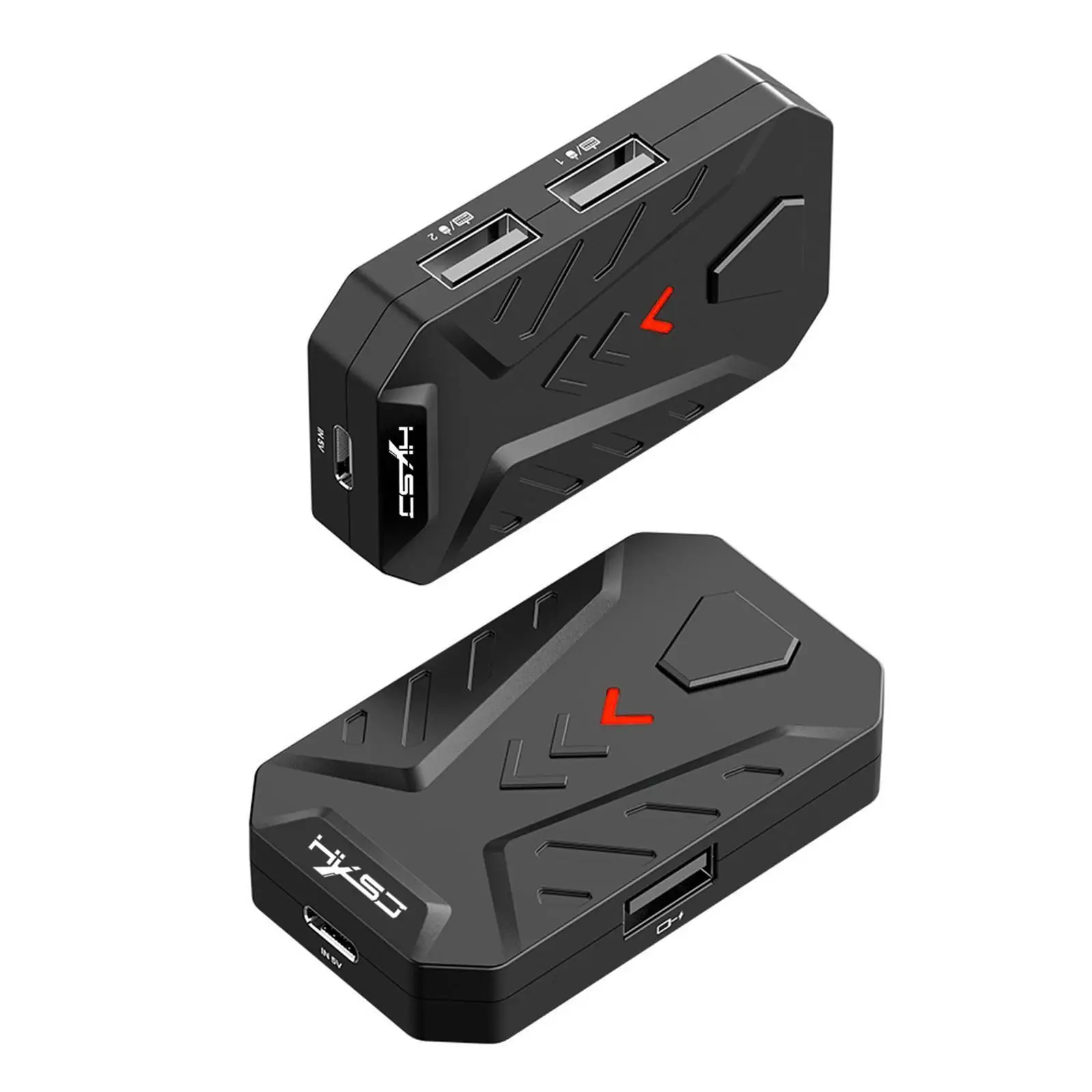 Keyboard Mouse Converter Portable Mobile Game Keyboard and Mouse Adapter BT Connection Support Android System