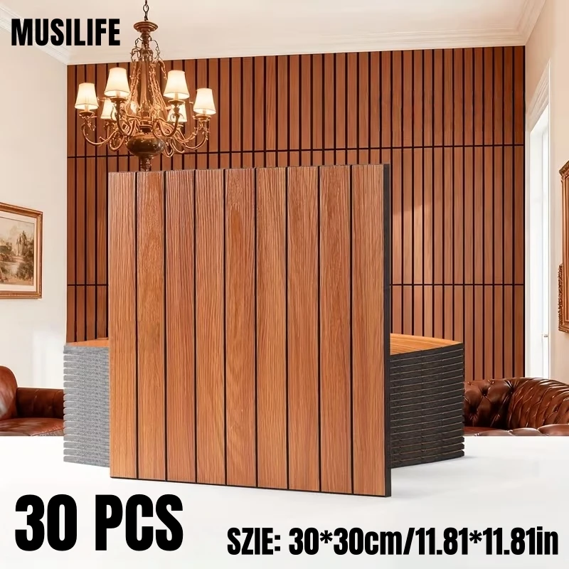 

Thick Vinyl Peel and Stick Wall Panels Pvc Luxury Retro 3D Faux Wood Grain Self-Adhesive Wallpapers Home Decor for Living Room