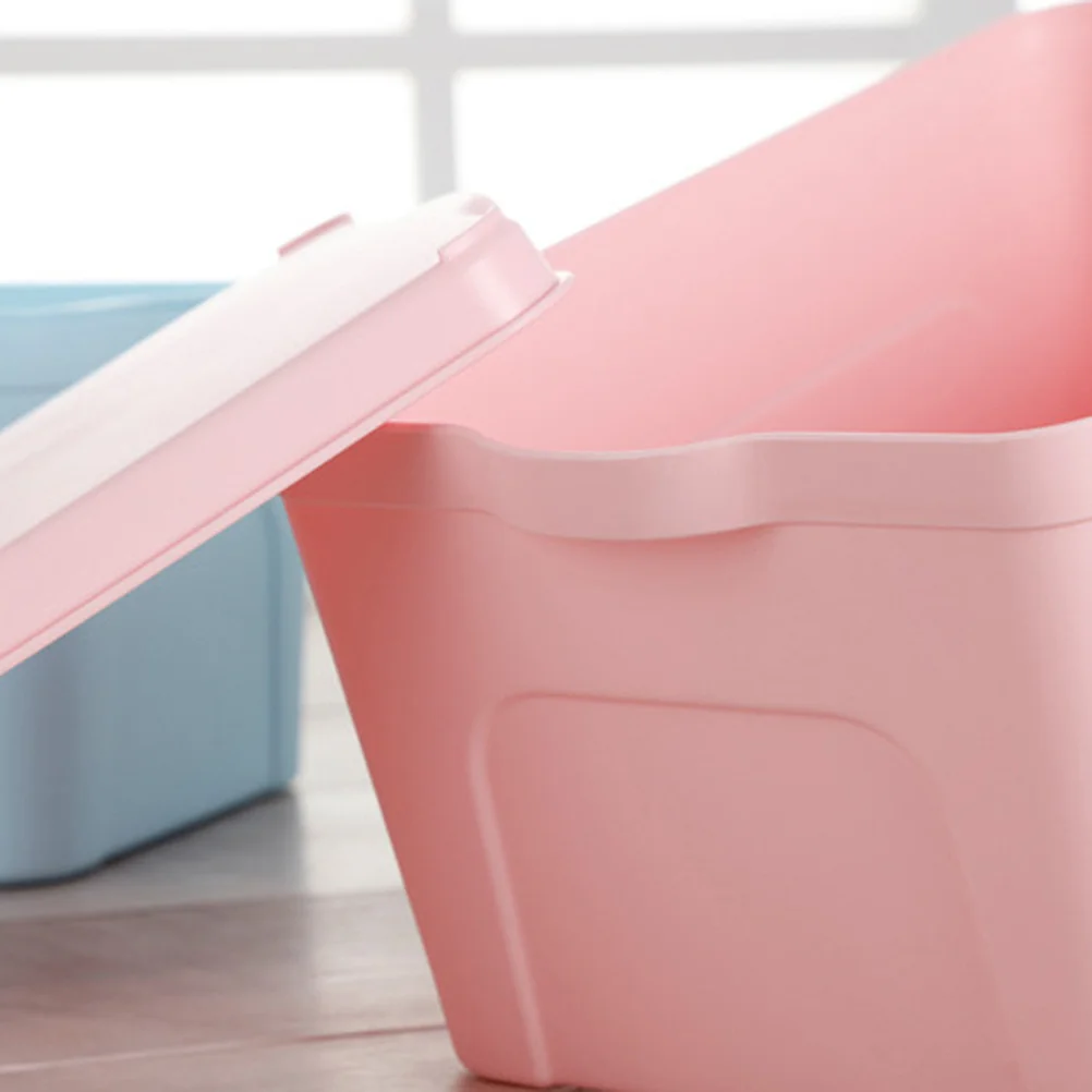 

Eco-Friendly Plastic Storage Box Lid Multi-Purpose Organizer for Small Sundries Keep Room Clean Chic Design