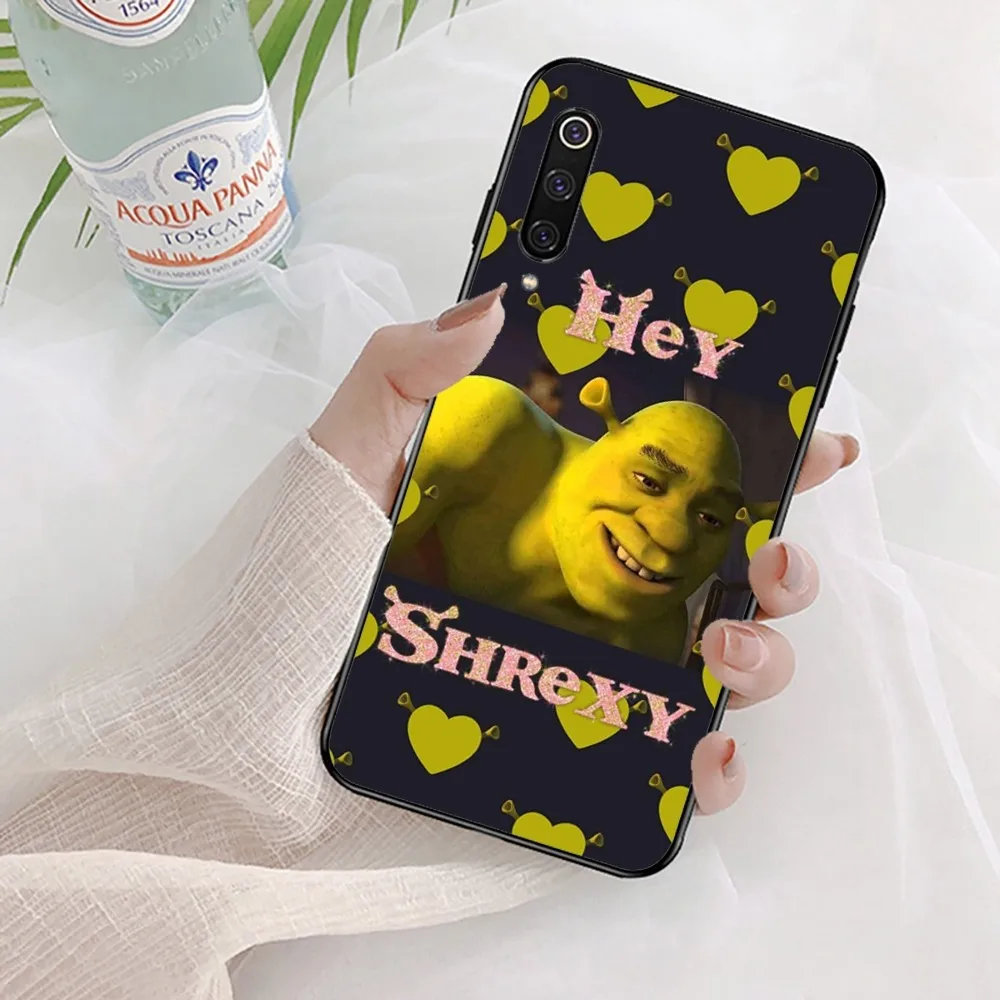 Cartoon Funny Movie S-Shrek Phone Case For Xiaomi Mi 5X 8 9 10 11 12 lite pro 10T PocoX3pro PocoM3 Note 10 pro lite