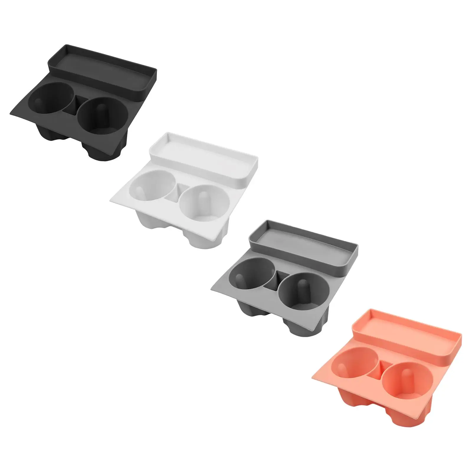 Center Cup Holder Insert Silicone for Model 3 Model Y