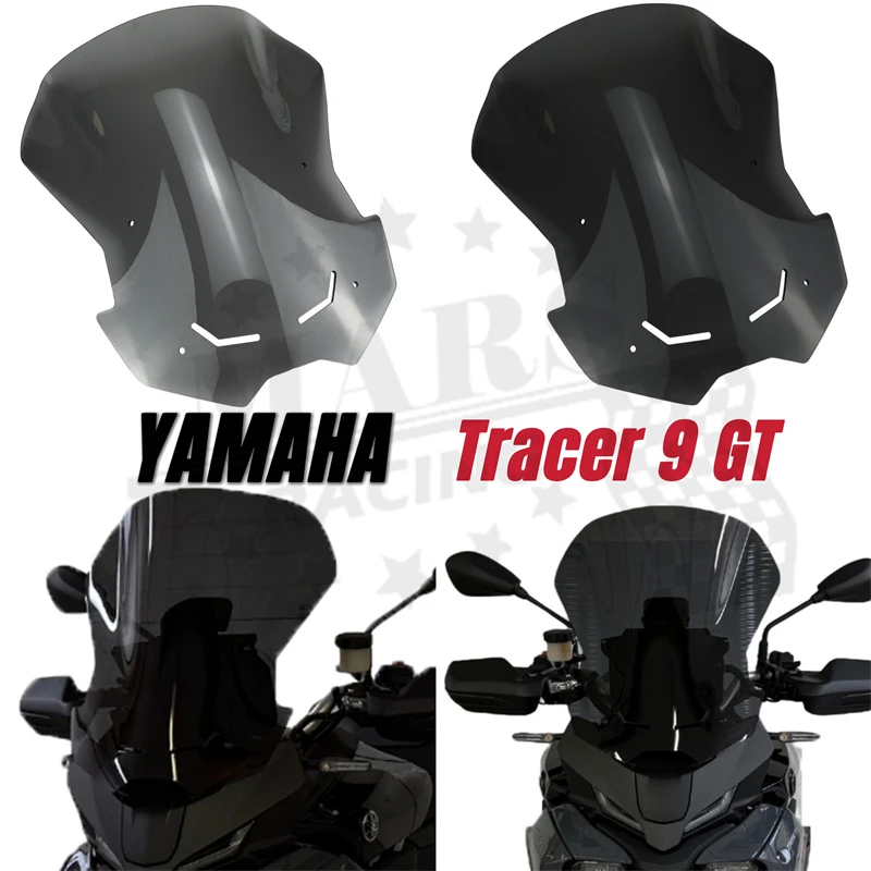 

For YAMAHA TRACER 9 GT 25-26 tracer GT9 9GT 2025 2026 MT-09 Motorcycle Sport High Touring Windshield Windscreen Kit Deflector