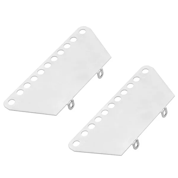 RC Crawler Upgrade Parts 1/12 Scale Custom‑Size Metal Chassis Armor Side Foot Pedal For MN D90 D91 MN98 MN99S Spare Accessories