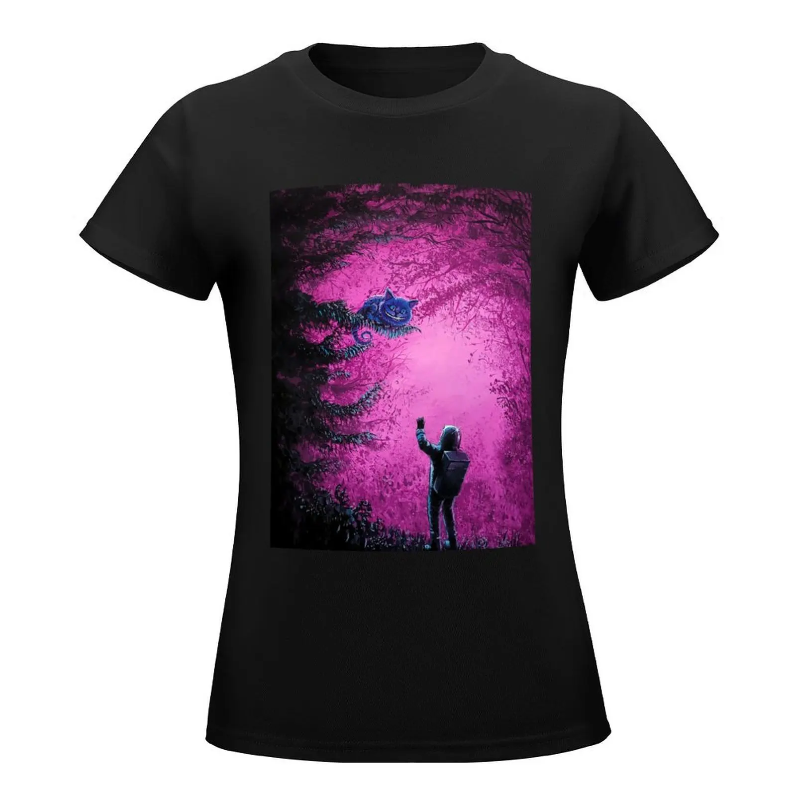 The Cheshire's Way T-Shirt Aesthetic clothing cute clothes Blouse western t shirts for Women