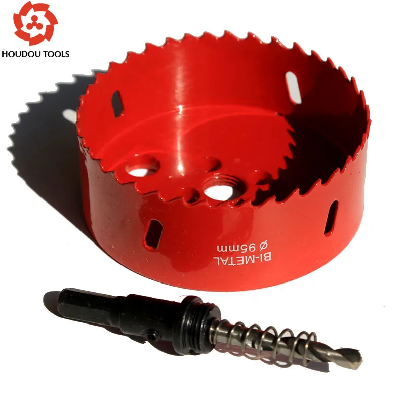 Imagem -02 - Universal Bi-metal Hole Saw Ferro Madeira Plástico Abridor Underreamer Perfurador de Pipeline M42 70120 mm à Venda